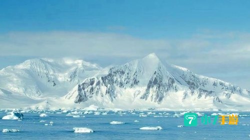 地球的南极北极都是冰天雪地