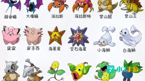 神奇宝贝第一部目录