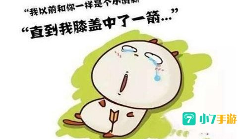 直到膝盖中了一箭